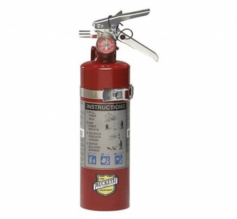 Fire Extinguisher and Mount - 2.5 lbs