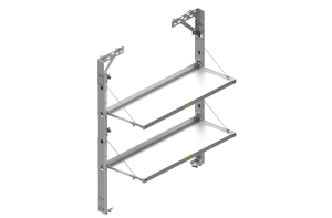 Fold Flat HD Folding Shelves - 4 ft x 20 in