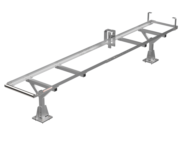 Sloped Service Body Ladder Rack