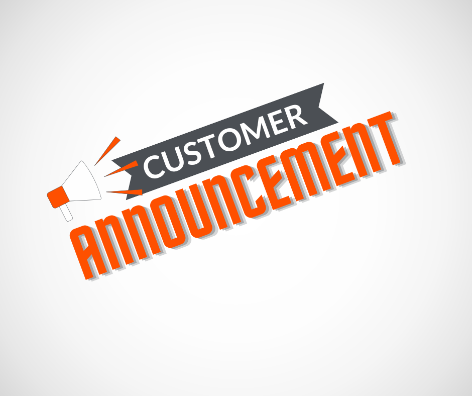 Customerannouncement